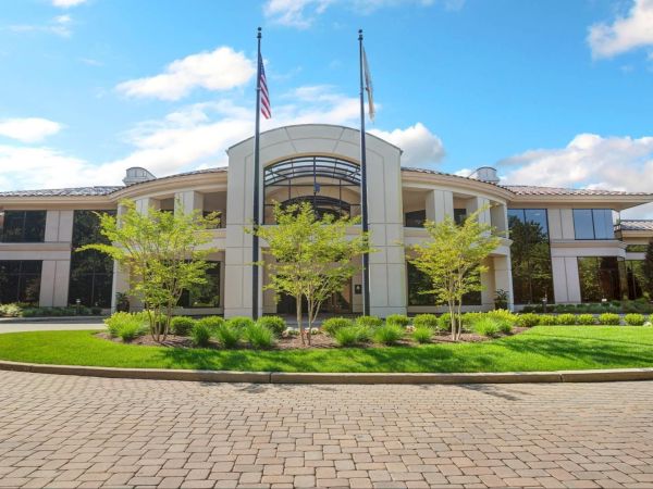 Main entrance and drive