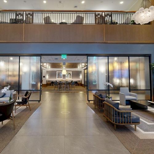 Lobby lounge