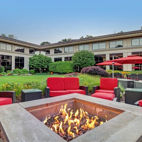 Courtyard fire pit