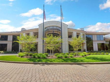 Main entrance and drive