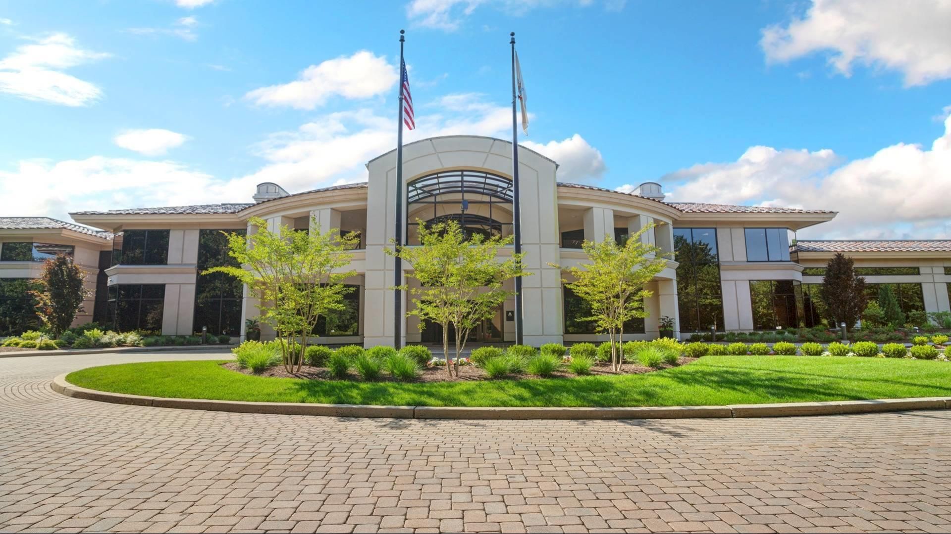 Main entrance and drive